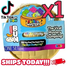 Rainbow Mystery Squishy Bun Dumpling Friends Possible Tie Dye TIKTOK VIRAL NEW