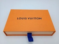 Louis Vuitton Orange Empty Box With Pull Out Drawer Opening 5.5"x3.5"x1."