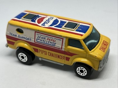 Matchbox Superfast Chevy Van Nr. 68 Pepsi Challenger Gelb 1979  1:64