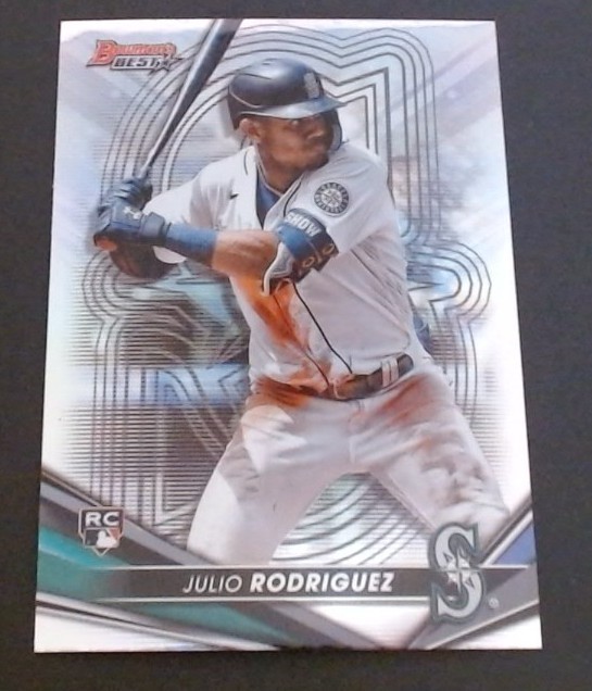 2022 Bowman's Best Refractor #23 Julio Rodriguez RC