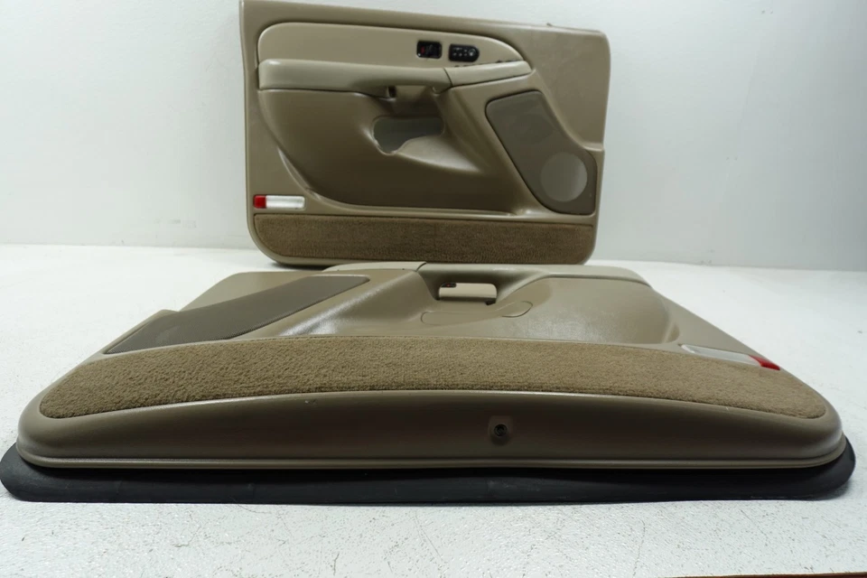 Paneles de puerta tostados Tahoe 1999-2006 OEM GM Chevy GMC Silverado 1500 2500 | W6289 Foto 2 de 4