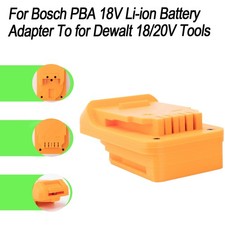 For BOSCH PBA 18V Lithium-ion Battery Adapter Converter to for Dewalt 20V Tool