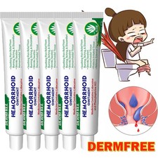 5/3X Hemorrhoids Remove Ointment Herbal Cream Relief Piles Pain Reduce Itching