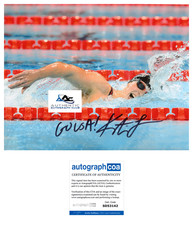 KATIE LEDECKY AUTOGRAPH SIGNED 8X10 PHOTO US WOMENS OLYMPIC SWIMMER ACOA