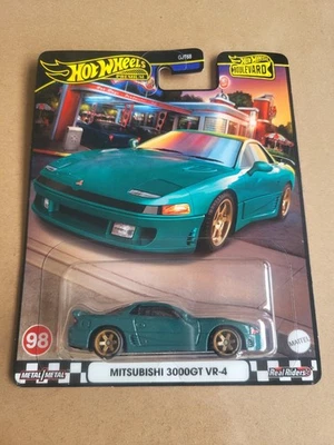 Hot Wheels Premium Boulevard #98 Mitsubishi 3000GT VR-4 Real Riders 1:64 Mattel - Bild 1 von 2
