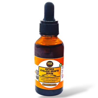 Batana Wimpernwachstumsserum 30 ml - längere dickere Wimpern natürliches Öl UK HANDARBEIT