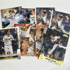 Hanshin Tigers Atsuki Yuasa 9 Trading Card Set Pitcher BBM EPOCH New