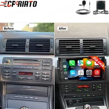 Android 15 For BMW 3-series E46 1998-2006 Carplay GPS Navi Car Stereo Radio 64GB