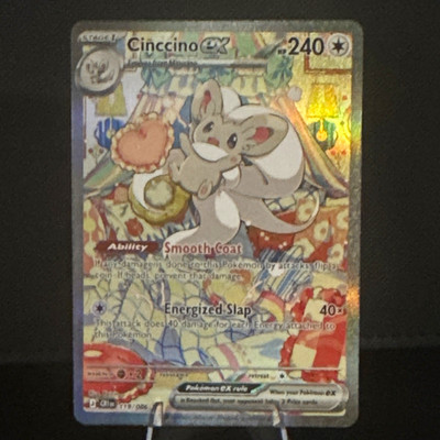 Pokemon TCG Chaos Rising Cinccino EX 119/086 SIR English