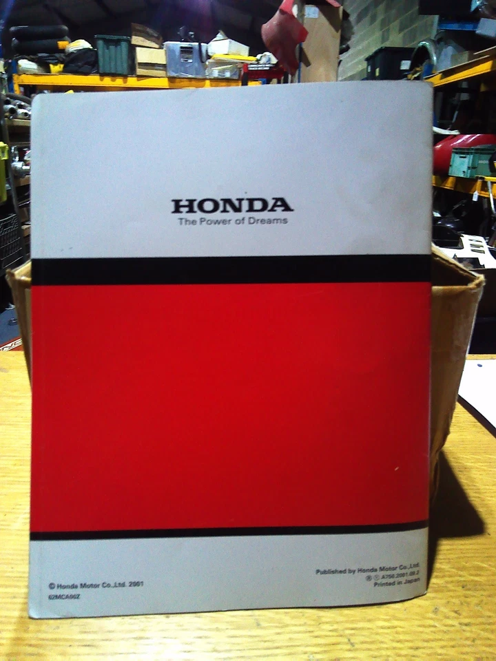 2001 HONDA GL 1800A SHOP MANUAL - Image 2 of 3