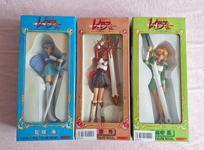 Magic Knight Rayearth Figuren 1:5 Hikaru Umi Fuu Vintage 90er Clamp Anime Manga