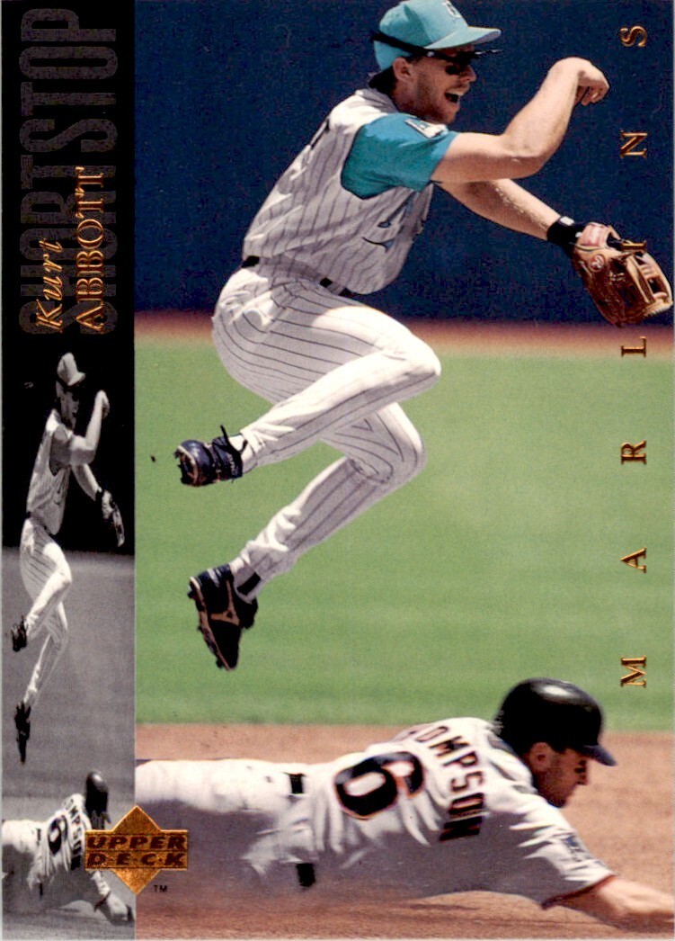 1994 UPPER DECK KURT ABBOTT FLORIDA MARLINS #313
