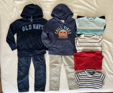 Lot Of 8 Boys Clothes Outfits Size 5T Gap, H M, Old Navy, Carters And More