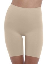 Wacoal Women's Beyond Naked Cotton Thigh Shaper Bottoms Shapewear Solid New