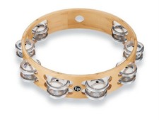 LP Pro 10 Double Row Tambourine-Aluminum-DS