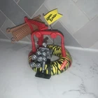 Vintage 1989 Playmates TMNT Sewer Party Tube Boat Vehicle Complete