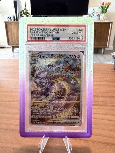PSA 10 Mewtwo VSTAR SAR 221/172 VSTAR Universe Japanese Pokemon 2022
