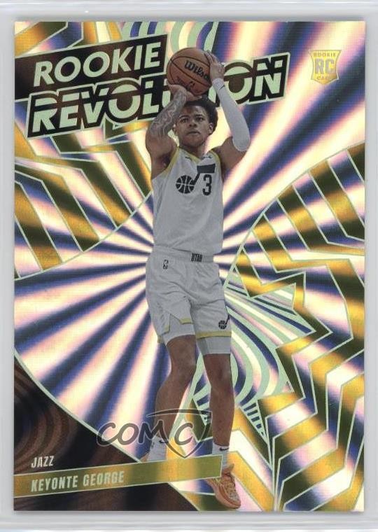 2023-24 Panini Revolution Rookie Sunburst 40/75 Keyonte George #8 RC 7y2