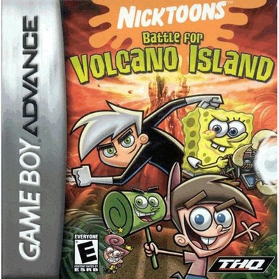Nicktoons Battle For Volcano Island (Game Boy Advance) Cart Only