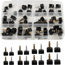 24 Pairs High Heel Tips Shoes Replacement Tap Caps,12 Size