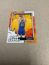 2024-25 Panini Donruss Golden State Stephen Curry Bomb Squad Insert Card