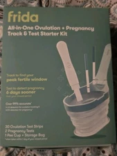 Frida Fertility Ovulation and Pregnancy Test Kit | Easy At Home Exp 05/2026