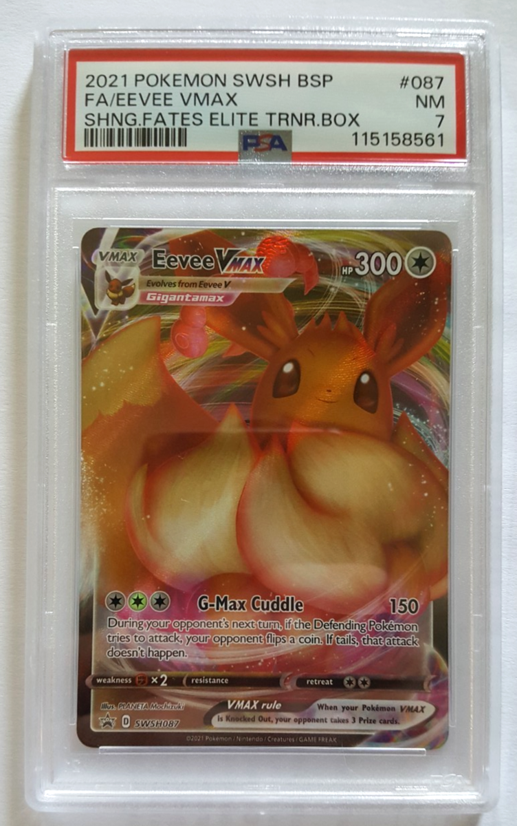 Eevee VMAX SWSH087 SWSH: Sword & Shield Promo Cards Holo for
