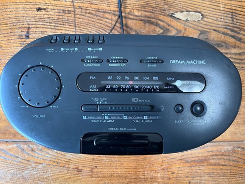 SONY Dream Machine AM/FM Alarm Clock Radio & Cassette Player | Fully Tested - Picture 6 of 10
