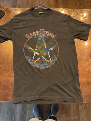 Rare Randy Rhoads 1980s Vintage Size Says Xl But It s More Like A Large Shirt L
