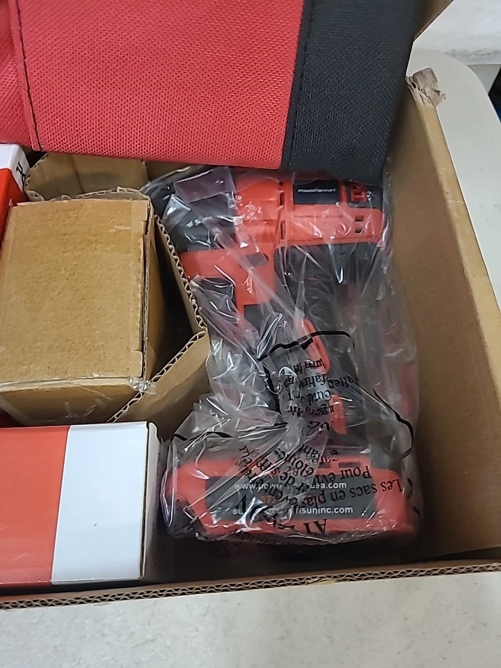 Powersmart 20V Brushless Cordless Impact Wrench w/ Battery, Charger, Sockets - Image 4 of 4