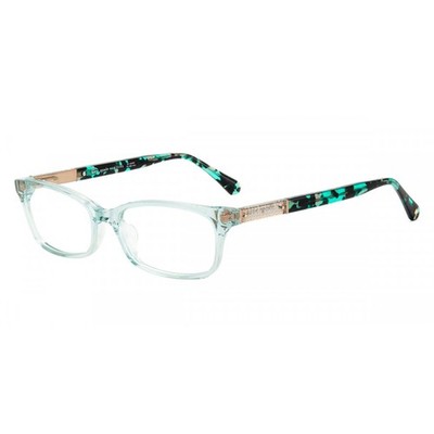 Kate Spade Women's Eyeglasses Green Metal/Plastic Rectangular Frame Laurel 01ED
