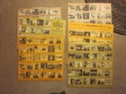 6 Capitol 12" Inner Sleeves lot Beatles, Beach Boys