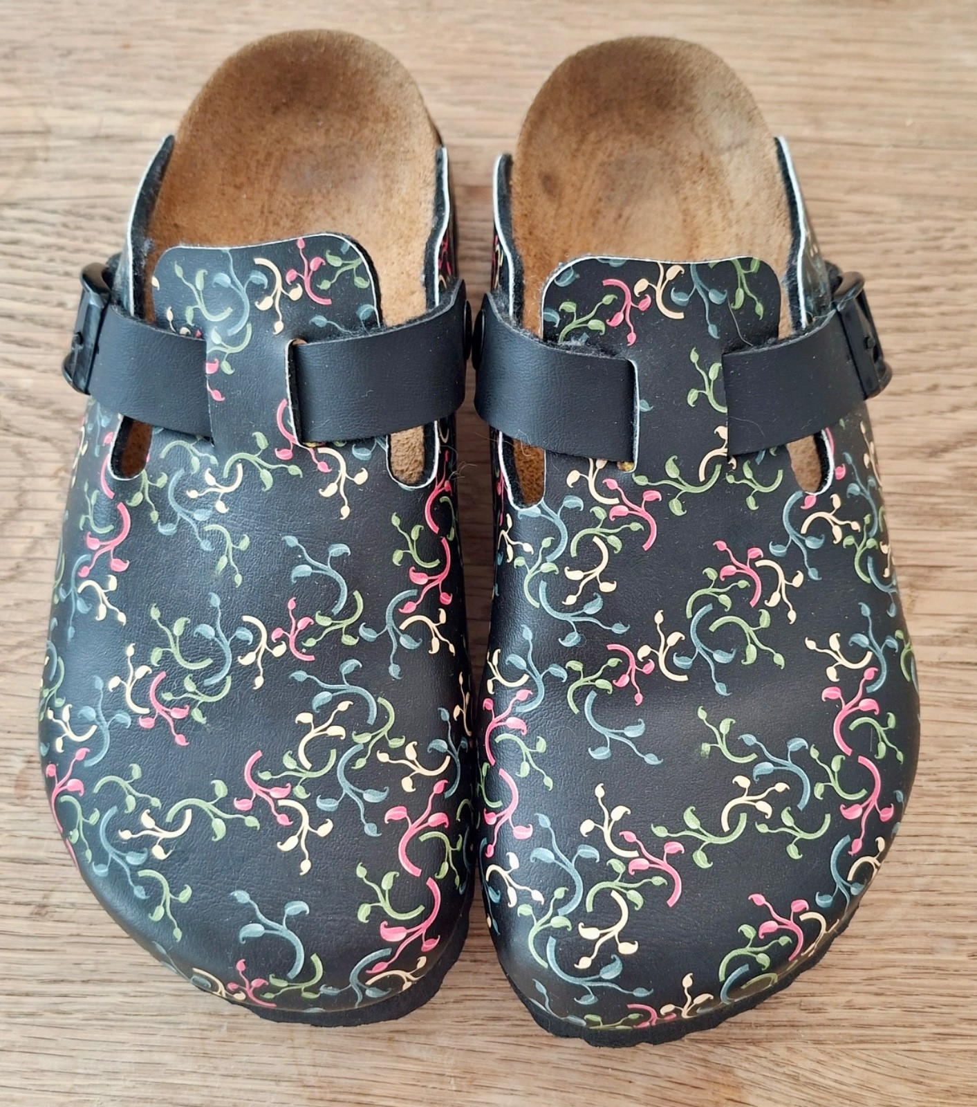 ¡COMO NUEVO! SANDALIAS SEÑORA ZUECOS BIRKENSTOCK PAPILLIO PIES ESTRECHOS 36