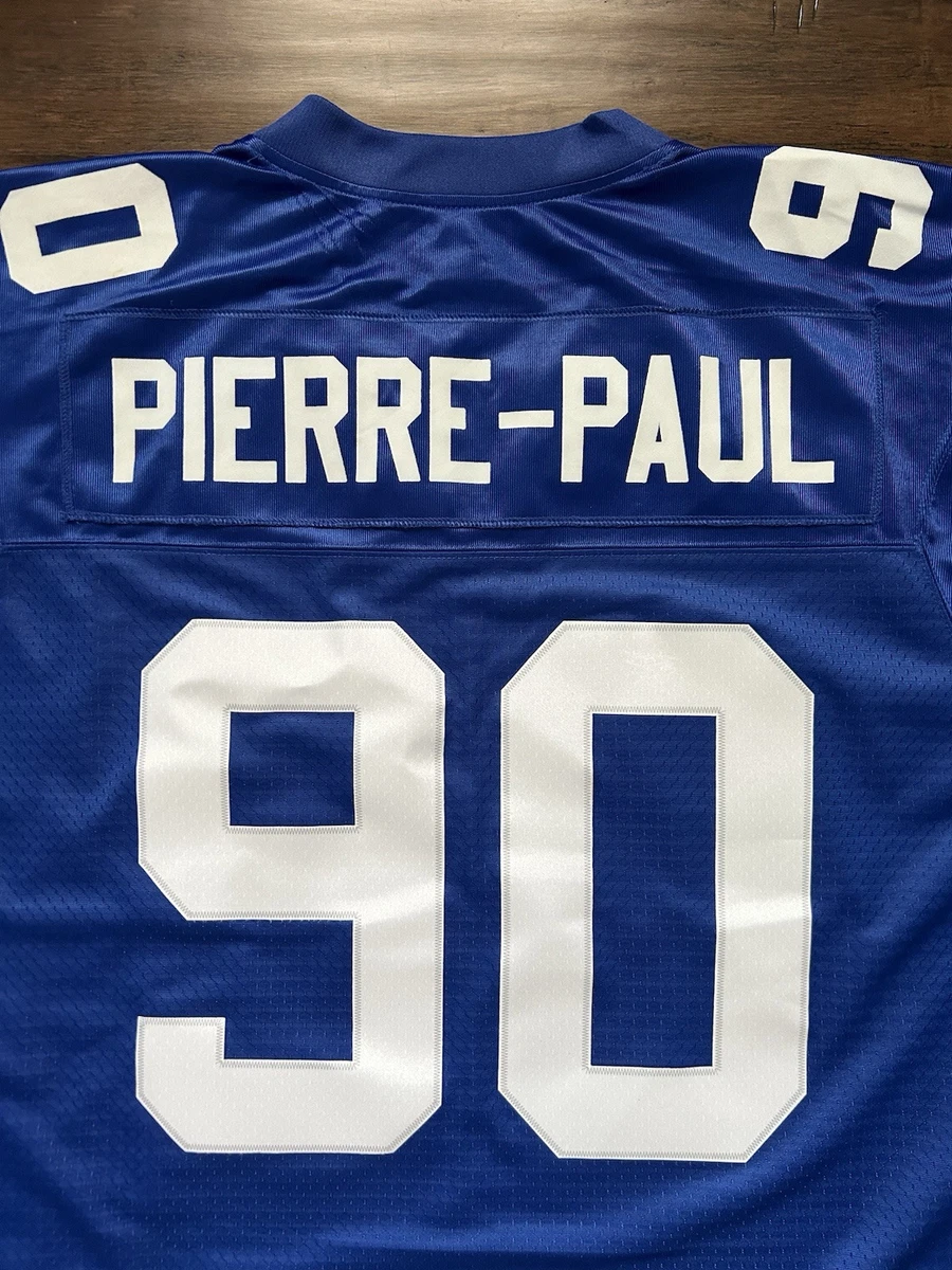 【NFL】ニューヨーク・ジャイアンツ PIERRE-PAUL シャツ 90 NFL New York Giants Jason Pierre-Paul #90 Nike Men's Size 48 Sewn