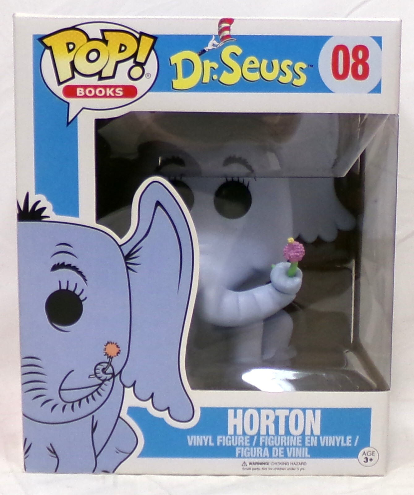 Funko Pop! Books Dr. Seuss 08 Horton Deluxe Vinyl Figure New In Box