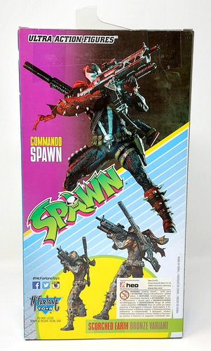 McFarlane Toys Commando Spawn 7" Spawn Action Figure Comic Action Figure - Picture 4 of 6