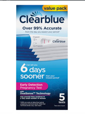 Clearblue Early Detection Pregnancy Test, 5 Ct