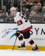 Signed Zack Ostapchuk Ottawa Senators Belleville Sens 8x10 Photo #1 Original