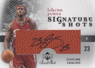 ブラッドリークーパー ロケット サイン オート Upper Deck 2005-06 Upper Deck Sweet Shot - LeBron James #SS-LJ for sale