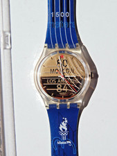 SWATCH  Uhr Sebastian Coe Olympia Atlanta 1996 NEU mit originaler Box und Einleg