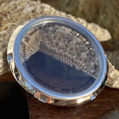 Genuine Seiko Display Clear Case Back take off from Made in