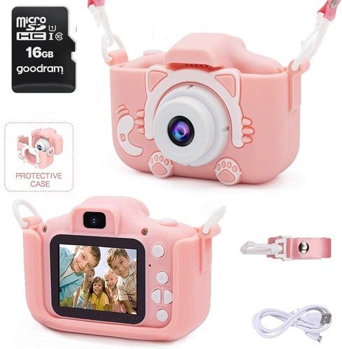 Kinderkamera Digitalkamera Sofortbildkamera 1080P HD Selfie Fotoapparat Geschenk - Bild 23 von 24