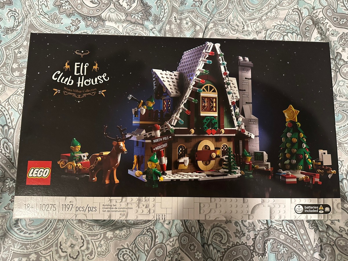 Lego 10275 Elf Club House Winter Village Christmas Collection FACTORY SEALED