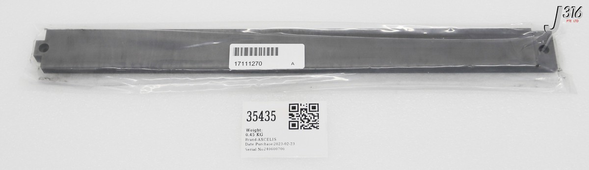35435 AXCELIS BEAM STRIKE PLATE VGI (NEW) 17111270 | eBay
