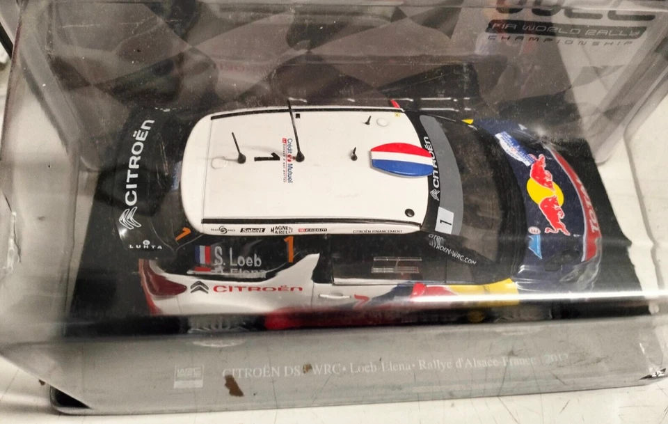 AUTOMODELLO 1 /24- CITROEN DS3 WRC-LOCH-ELENA-RALLYE D'ALSACE-2012 -IN BOX-MA10 - Immagine 4 di 4