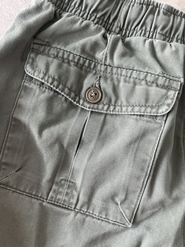 L.L. Bean Boys Cargo Elastic Waist Shorts Sz 16 - Picture 6 of 10