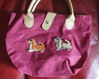 BASSET HOUND - DROOPY - FRED BASSET - LEICHTE GRIFFTASCHE
