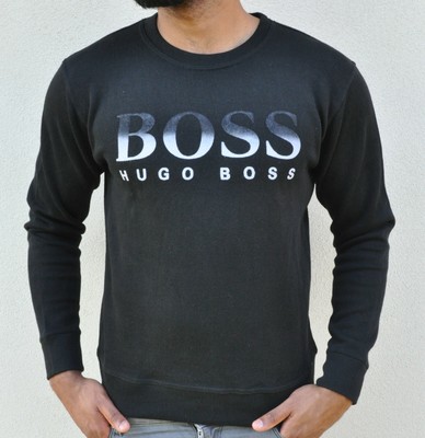 HUGO BOSS Logo Crew Neck Sweatshirt 