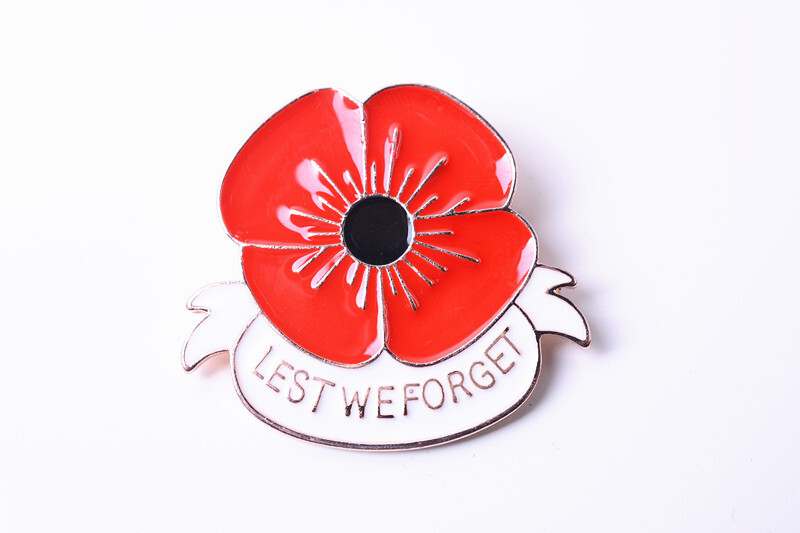 Crystal Enamel Pin Brooch Broach Christmas Decor Props Poppies - Foto 9