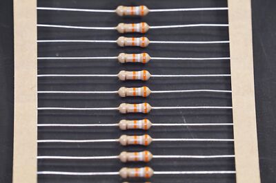 Lot of 65 MCCFR0S2J0393A20 Multicomp Carbon Film Resistor 39K Ohm 5% 1/2W Axial